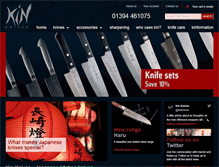 Tablet Screenshot of kinknives.com